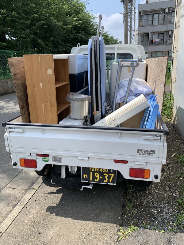藤沢市で洗濯機やベッドの回収をしましたのサムネイル